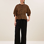 By Bar phoebe festive blouse gold