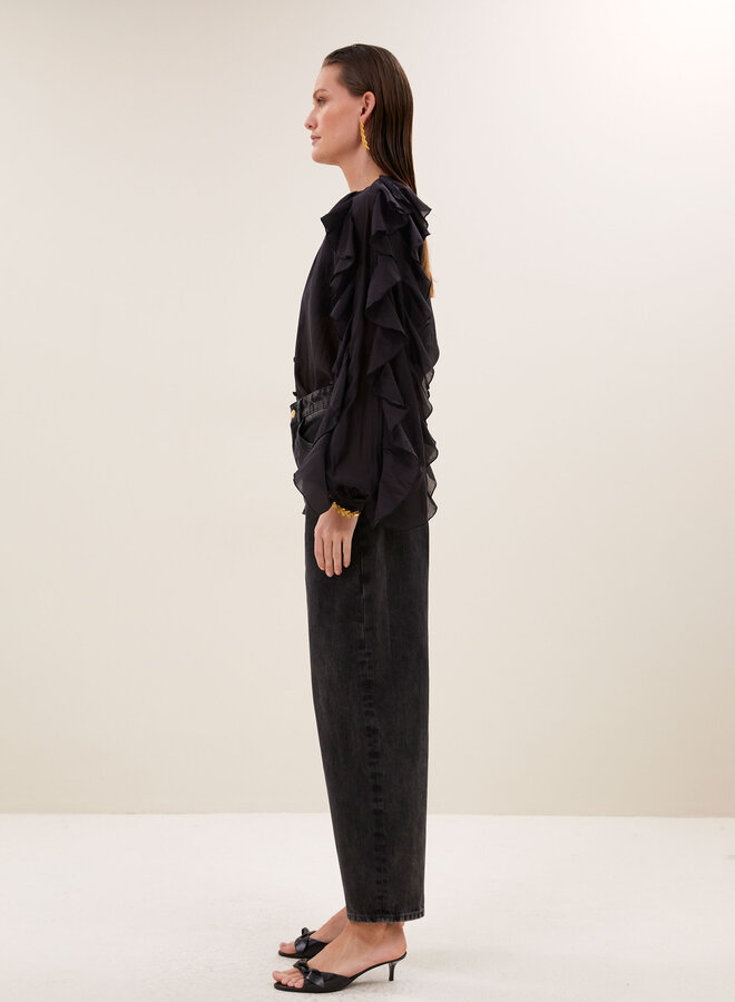 By Bar miyu blouse black