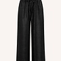 By Bar pelle metallic pants black
