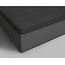 Dreamhouse Hoeslaken Topper 100% Katoen - Voor Standaard Toppers 10/12 cm - Vochtabsorberend en Warmteregulerend - Antraciet