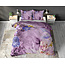 Sleeptime Dekbedovertrek Flower - Fotoprint - Met knoopsluiting, incl. kussenslopen - Paars