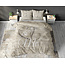 Sleeptime Dekbedovertrek Love You and Me - Fotoprint - Met knoopsluiting, incl. kussenslopen - Creme