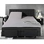 Dreamhouse Split Topper Spannbettlaken - Jersey 100% Baumwolle - Steghöhe von ca. 10 cm - Split von 90 cm - Grau
