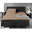 Dreamhouse Splittopper Hoeslaken - Jersey Strecht Katoen - 90cm Splitdiepte - Taupe