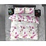 Sleeptime Dekbedovertrek Flanel - Warm en Zacht - Olivia - Voor de Winter maanden - Met knoopsluiting, incl. kussenslopen - Wit
