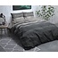 Sleeptime Dekbedovertrek Flanel - Warm en Zacht - Marcus - Met knoopsluiting, incl. kussenslopen - Grijs