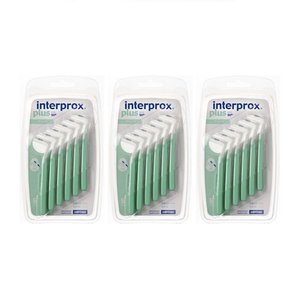 Interprox Interprox Plus ragers micro groen 2,4 mm - Voordeel 3 x 6st