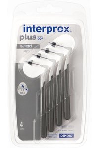 Interprox Plus ragers X maxi grijs 4,5-9 mm - 4st Interprox Plus ragers X maxi grijs 4,5-9 mm - 4st