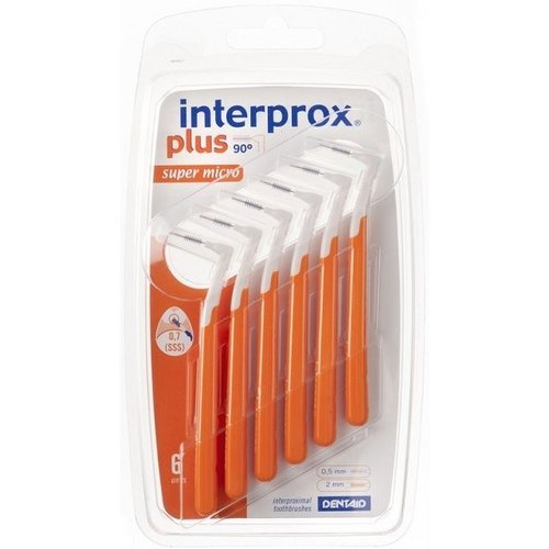 Interprox Interprox Plus ragers super micro oranje 2 mm - 6st