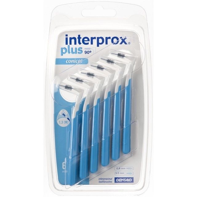 Bemiddelaar Boek Sympton Interprox Plus ragers conical blauw 3-5 mm - 6st - deonlinetandarts.nl