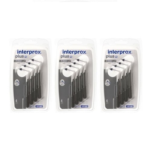 Interprox Interprox Plus ragers X maxi grijs 4,5-9 mm - Voordeel 3 x 4st