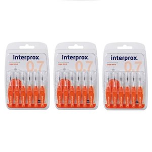 Interprox Interprox premium ragers super micro oranje 2 mm - Voordeel 3 x 6st