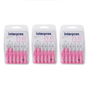 Interprox Interprox premium ragers nano roze 1,9 mm - Voordeel 3 x 6st