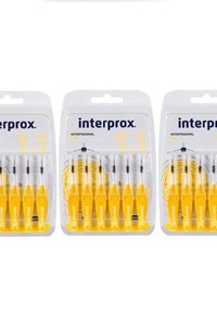Interprox premium ragers mini geel 3 mm - Voordeel 3 x 6st Interprox premium ragers mini geel 3 mm - Voordeel 3 x 6st