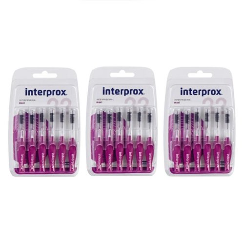 Interprox Interprox premium ragers maxi paars 6,0 mm - Voordeel 3 x 6st