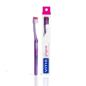 Vitis Vitis Tandenborstel Gingival - 1st + Gratis Vitis Gingival Tandpasta Mini Vitis Vitis Tandenborstel Gingival - 1st + Gratis Vitis Gingival Tandpasta Mini