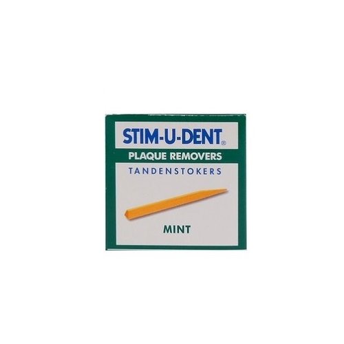 Stimudent Stimudent Tandenstokers regular mint - 25st