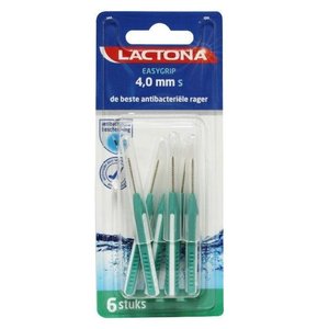 Lactona Lactona Easygrip S 4mm groen - 6st Lactona Lactona Easygrip S 4mm groen - 6st