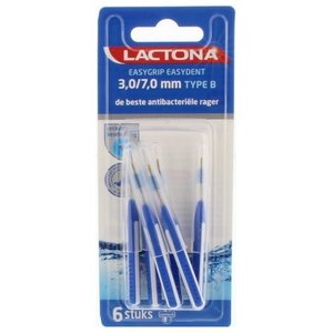 Lactona Lactona Easygrip type B 3-7mm blauw - 6st