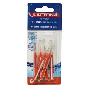 Lactona Lactona Easygrip ultra small 1,9mm oranje - 6st