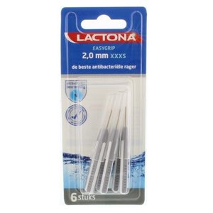 Lactona Lactona Easygrip XXXS 2mm grijs - 6st