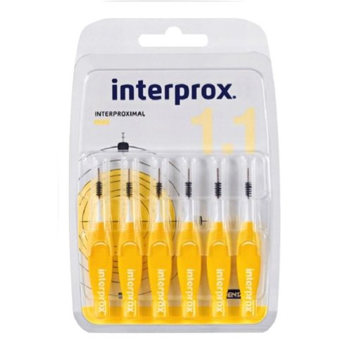 Interprox Interprox premium ragers mini geel 3 mm - Voordeel 12 x 6st