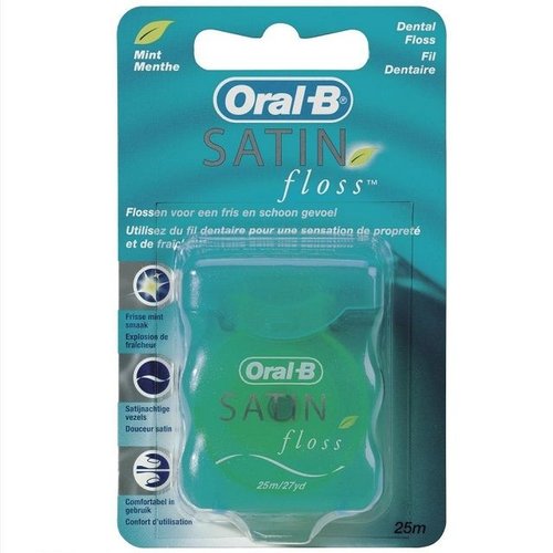 Oral B Oral B Satin mint floss - 25mtr