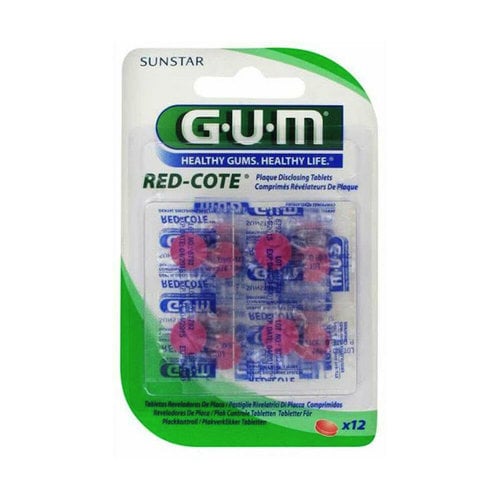 GUM GUM Red cote plakverklikkers - 12st