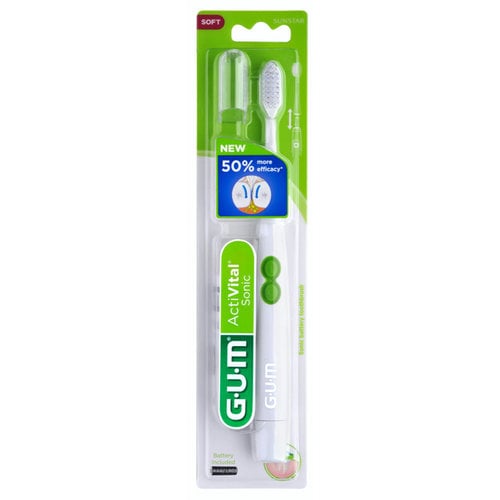 GUM GUM Activital Sonic Tandenborstel Wit - 1st