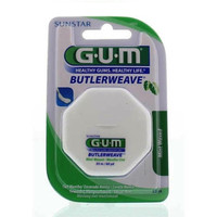 GUM Butlerweave waxed mint floss - 55mtr