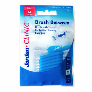 Jordan Jordan Clinic Brush Between Ragers M 0,6mm -  10st Jordan Jordan Clinic Brush Between Ragers M 0,6mm -  10st