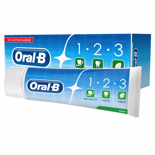 Oral B Oral B Tandpasta 1-2-3 Mint - 75 ml