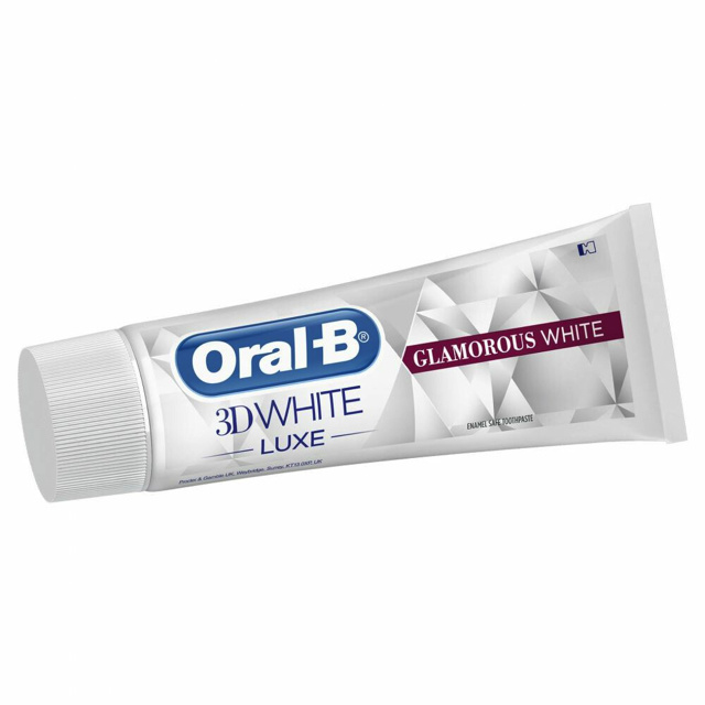 limoen Geneigd zijn Aantrekkingskracht Oral B Tandpasta 3D white luxe glamoureus wit - 75ml - deonlinetandarts.nl