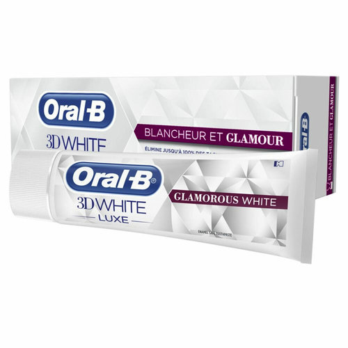 Oral B Oral B Tandpasta 3D white luxe glamoureus wit - 75ml