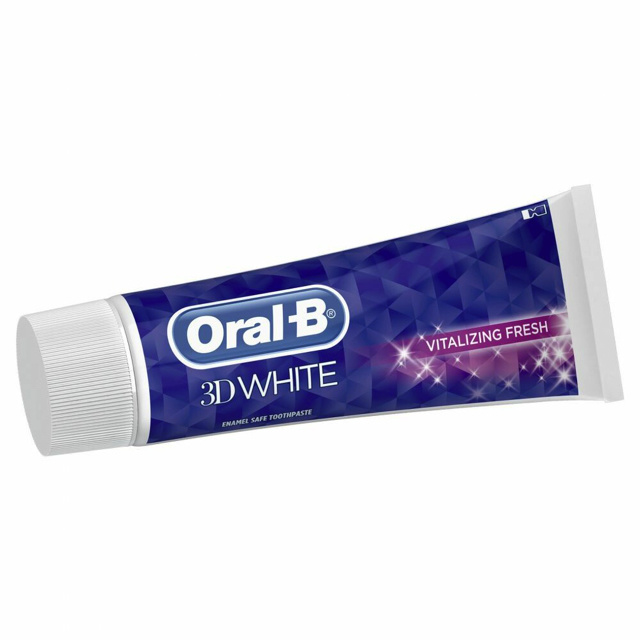 koppeling aanwijzing middag Oral B Tandpasta 3D white luxe vitalize - 75ml - deonlinetandarts.nl