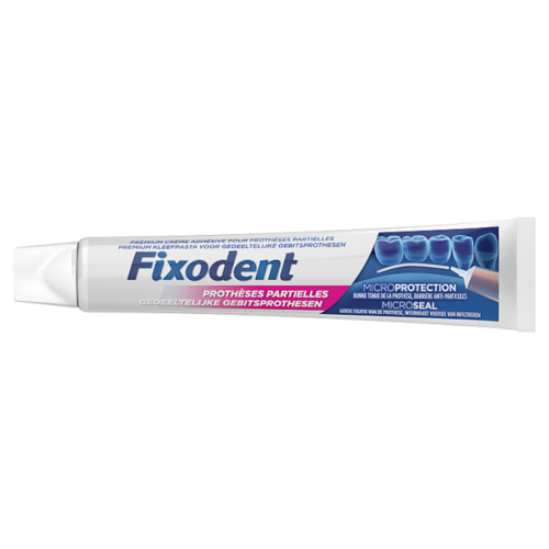 Fixodent Fixodent Microseal Voor Gedeeltelijke Gebitsprothesen, Premium Kleefpasta - 57ml Fixodent Fixodent Microseal Voor Gedeeltelijke Gebitsprothesen, Premium Kleefpasta - 57ml