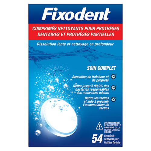 Fixodent Fixodent Soin Complet Cleanser – 54st Fixodent Fixodent Soin Complet Cleanser – 54st
