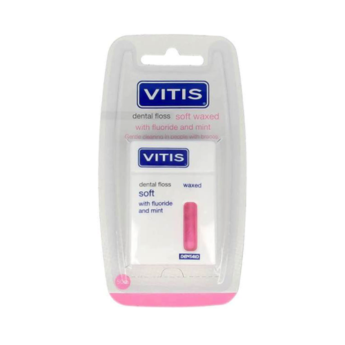 Vitis Vitis Floss Floss Soft Waxed Roze - 1st
