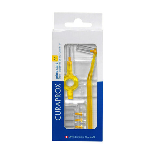 Curaprox  Curaprox CPS 09 ragers 4mm geel Prime Start - 5st+houders