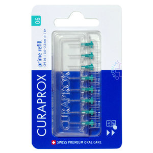 Curaprox  Curaprox CPS 06 ragers 2,2mm turquoise Prime Start navulling - 8st