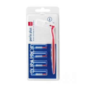 Curaprox  Curaprox CPS 405 Perio ragers 5mm rood - 5st+houder Curaprox  Curaprox CPS 405 Perio ragers 5mm rood - 5st+houder