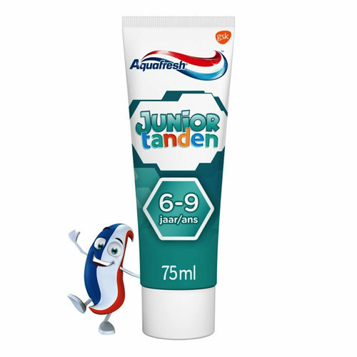 Aquafresh Aquafresh Tandpasta Junior Teeth 6+ - 75ml Aquafresh Aquafresh Tandpasta Junior Teeth 6+ - 75ml