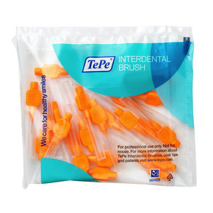 TePe TePe Interdentale ragers origineel oranje 0,45mm - 25st TePe TePe Interdentale ragers origineel oranje 0,45mm - 25st