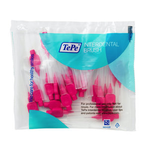 TePe TePe Interdentale ragers origineel roze 0,4mm - 25st TePe TePe Interdentale ragers origineel roze 0,4mm - 25st