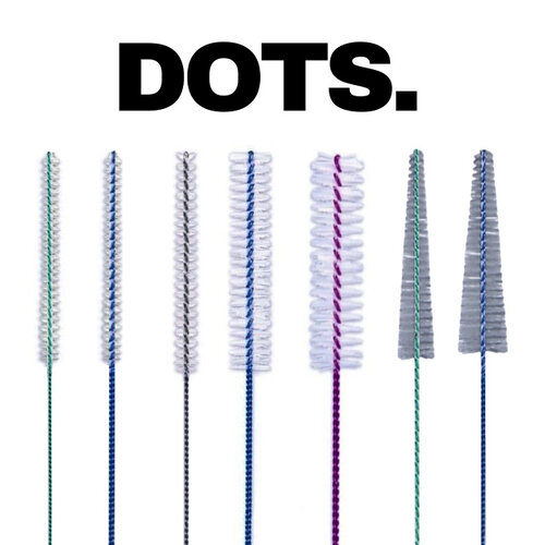 DOTS. DOTS Ragers gripzak Extra Fijn 3.1mm zwart - 10st