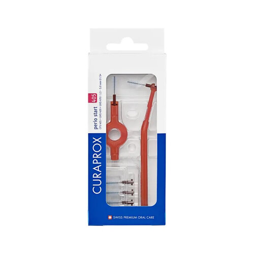 Curaprox Curaprox CPS 405 ragers 1.3 - 5.0mm rood Perio Start – 5st+houders Curaprox Curaprox CPS 405 ragers 1.3 - 5.0mm rood Perio Start – 5st+houders