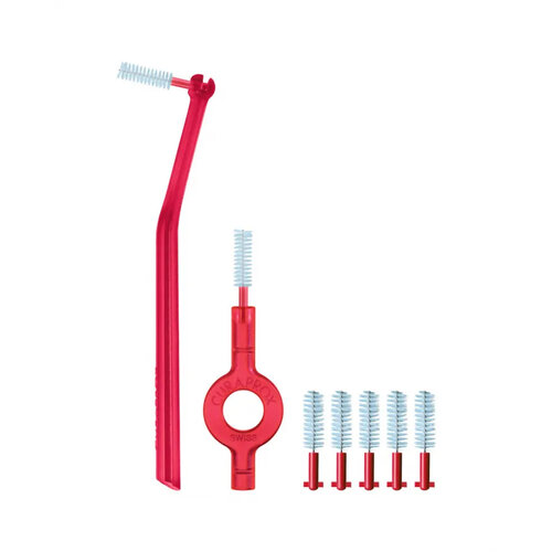 Curaprox  Curaprox CPS 405 ragers 1.3 - 5.0mm rood Perio Start – 5st+houders