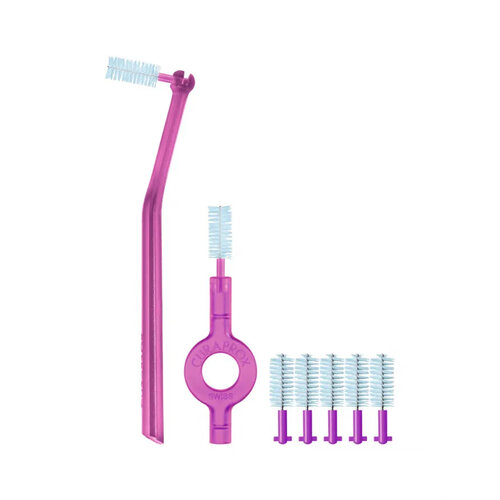 Curaprox  Curaprox CPS 406 ragers 1.7 - 6.5mm paars Perio Start – 5st+houders