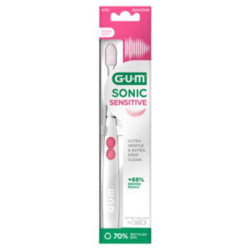 GUM GUM Sonic daily sensitive elektrische tandenborstel - 1st GUM GUM Sonic daily sensitive elektrische tandenborstel - 1st