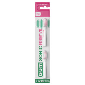 GUM GUM Sonic daily sensitive opzetborstels - 2st